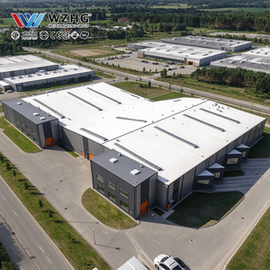 Almacén Comercial de Acero para Distribución, para Desarrolladores Inmobiliarios, con Interior de Techo Claro y Planos Detallados - Product Image 1
