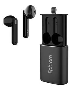 Fones de ouvido portáteis tws k010, sem fio, bt 5.0, hi-fi, com botão, estéreo 8d