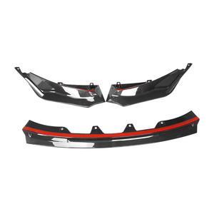 Lèvre de pare-chocs avant en Fiber de carbone sèche, Style Vorsteine, Type <span class=keywords><strong>Spoiler</strong></span> pour <span class=keywords><strong>BMW</strong></span> G82 G83 <span class=keywords><strong>M4</strong></span> G80 M3, nouvel arrivage, 2020-21 - Product Image 5