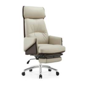 Chaise de bureau en cuir moderne et confortable avec accoudoirs et dossier 37731-6657A 37731-9021A 37731-A1990 - Product Image 4