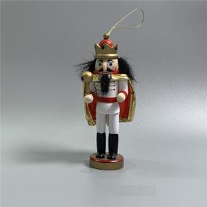 12cm Noyer Casse-Noisette En Bois Soldat <span class=keywords><strong>Figurine</strong></span> Décoration De La Maison Artisanat pour Noël Épée <span class=keywords><strong>Art</strong></span> En Ligne Inspiré Robot Thème Cadeaux - Product Image 4