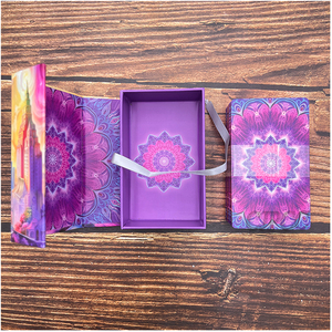 Jeu de cartes Oracle <span class=keywords><strong>d</strong></span>'<span class=keywords><strong>amour</strong></span>, cartes de tarot personnalisées, papier artistique de haute qualité, jeu de cartes <span class=keywords><strong>d</strong></span>'affirmation avec boîte personnalisée - Product Image 5