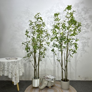 Árbol Artificial de Pieris Japonica, Planta Artificial Realista para Decoración del Hogar, Hotel u Oficina - Product Image 5