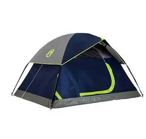 オールシーズン2/3/4/5人用キャンプドームテント、防水、広々とした、屋外キャンプ用の軽量ポータブルバックパッキングテント