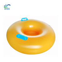0.75mm PVC gonflable flotteur bouée avec bas plus sûr nageur bouée bouée piscine