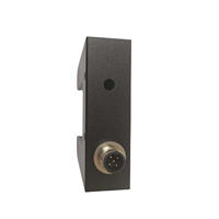 HEYI Sensor jarak ultrasonik, deteksi 6mm 0-5v untuk bahan transparan & buram, Sensor optik NPN