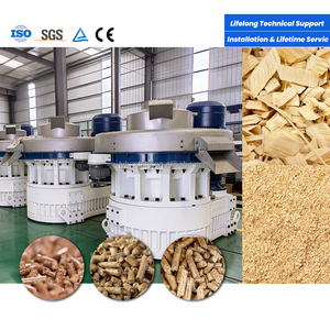 <span class=keywords><strong>Presse</strong></span> à granulés de biomasse pour la fabrication de carburant et d'aliments pour animaux à partir de copeaux de bois, de coques de riz, de paille, 10-15T/H, utilisation agricole et industrielle - Product Image 1