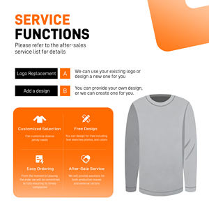 Maglia da Hockey Maschile Personalizzabile - 100% Poliestere, Asciugatura Rapida, Antibatterica, Ecologica, OEM, Abbigliamento Sportivo alla Moda - Product Image 4