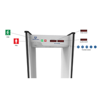 Detektor Logam Multi-zona UB500 6100 / Deteksi Senjata Mega G3 untuk Pemindai Keamanan Bandara