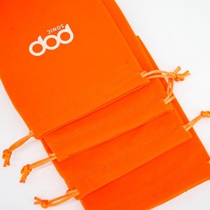 Bolsa de Almacenamiento con Cordón de Terciopelo Sellada, Ecológica y Duradera de 10x15cm para Auriculares, Joyas, Baterías Externas - Product Image 2