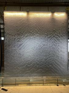 Rideau <span class=keywords><strong>de</strong></span> pluie électrique personnalisé pour <span class=keywords><strong>piscine</strong></span>, dispositif d'eau en acier inoxydable avec service <span class=keywords><strong>de</strong></span> traitement <span class=keywords><strong>de</strong></span> pliage pour application d'écran - Product Image 3