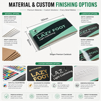 Étiquette personnalisée écologique pour emballage de chaussettes, couvercle de carte pour chaussettes, impression sur carton blanc et papier kraft, logo estampé à chaud