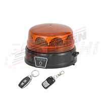 Luces de Emergencia Recargables con Base Magnética y Ventosa, Luz de Advertencia LED con Control Remoto, 7 Modos de Destello