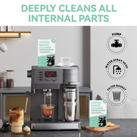 Tablettes détartrantes universelles Sinje, écologiques, de qualité alimentaire, pour tous les modèles de machines à café
