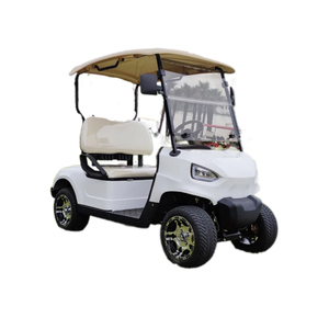 Voiturette de golf électrique blanche 2 places - Product Image 5