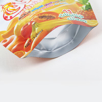 120Ml Op Maat Bedrukt Logo Stand-Up Zakje Folie Gelamineerd Vruchtensap Plastic Zak