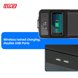 Nevera Portátil para Auto con Reposabrazos, Nevera Pequeña de 7.4L y 12V para MPV y SUV - Product Image 4