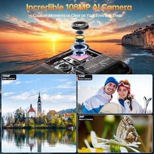 Teléfono Inteligente 5G Desbloqueado, Batería Mega de 16000 mAh, Carga Rápida de 45 W, Cámara de 108 MP, Accesorios Modulares, Teléfono Inteligente Resistente - Product Image 6