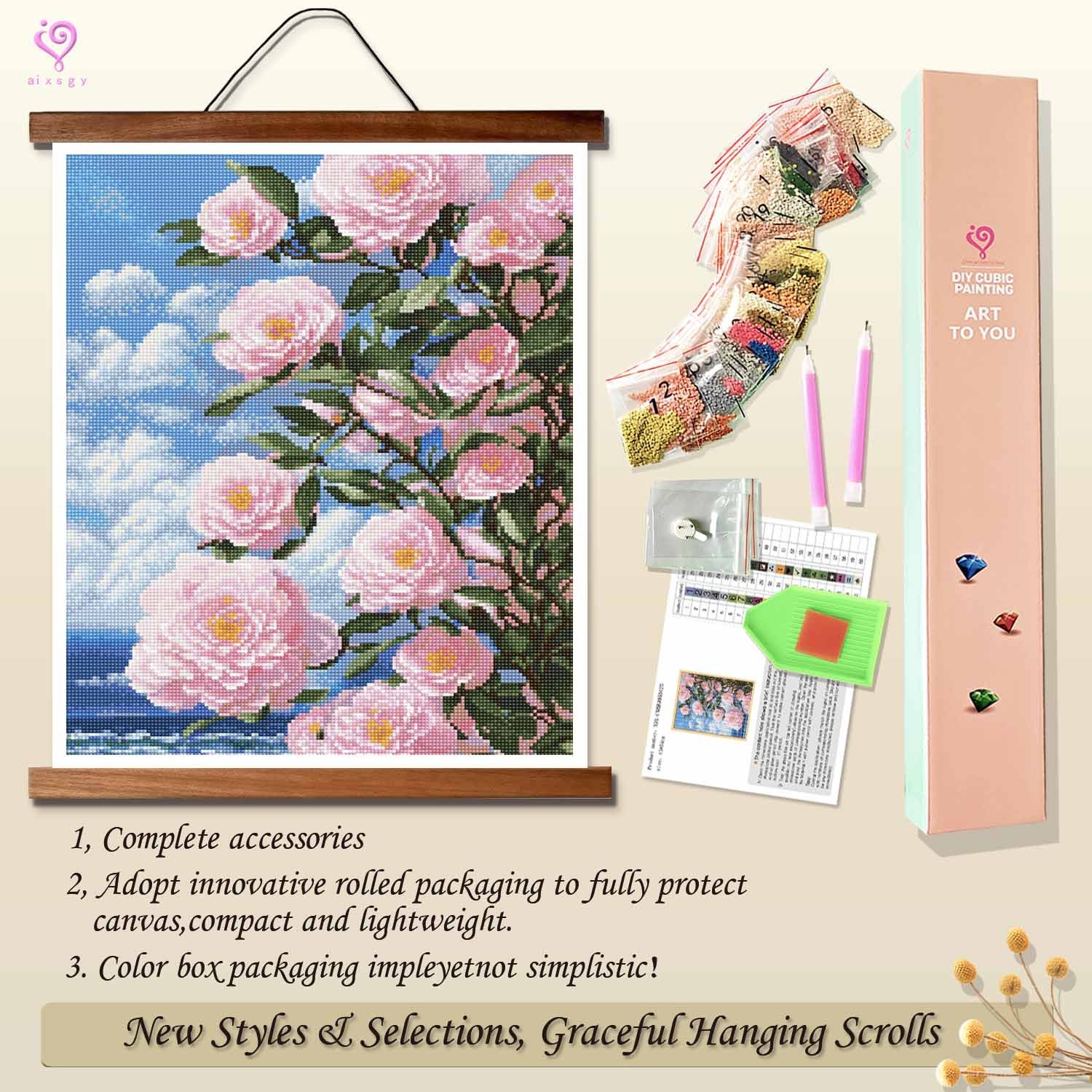 Hanging scroll
