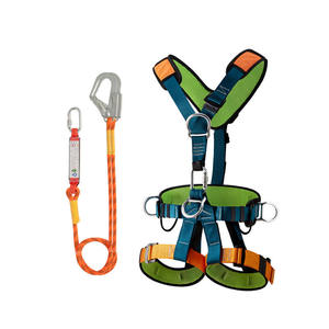 Arnés de Escalada de 5 Puntos a Precio de Fábrica, Arnés de Seguridad Anticaídas <span class=keywords><strong>para</strong></span> Construcción, Arnés de Viaje en Avión, <span class=keywords><strong>Equipo</strong></span> de Escalada de Árboles - Product Image 1