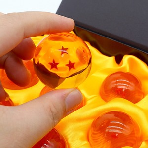 7 Pezzi/Set Sfere di Cristallo in Resina PVC da 4.3cm Modello Goku Giocattolo 7 Stelle Dragon Ball <span class=keywords><strong>Z</strong></span> Action Figure <span class=keywords><strong>Anime</strong></span> da Collezione Tema Film TV - Product Image 2