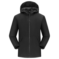 HELLO JIM Oem veste d'hiver pour hommes personnalisée conception coupe-vent grande taille veste rigide en gros