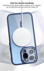 Nouvelle mode étui de téléphone de luxe étui magnétique personnalisé antichoc pour <span class=keywords><strong>iPhone</strong></span> 16 <span class=keywords><strong>Pro</strong></span> Max pour <span class=keywords><strong>iPhone</strong></span> 17 15 14 <span class=keywords><strong>13</strong></span> 12 11 étui - Product Image 5