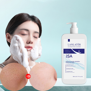 Nettoyant facial rajeunissant à l'acide salicylique, nettoyant hydratant et éclaircissant pour toutes les peaux - Product Image 1