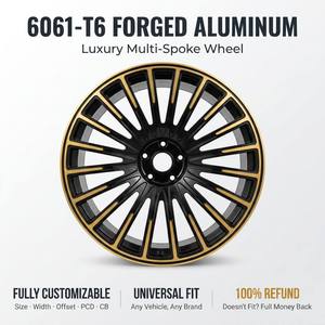 Rines Forjados Personalizados de 18-26 Pulgadas 5x114.3 5x120 5x112 para Benz G 350 400 500 550 G63 Jeep Range Rover Rolls-Royce - Product Image 3
