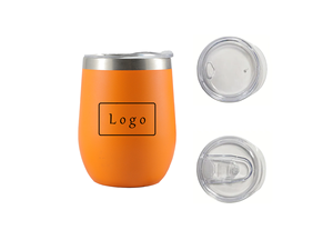 Bicchieri Termici Senza Stelo da 12oz in Acciaio Inox con Doppia Parete e Rivestimento in Polvere per Sublimazione - Product Image 3
