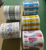 Rouleau de film plastique pour emballage de lait frais liquide, yaourt et lait de soja en sachet