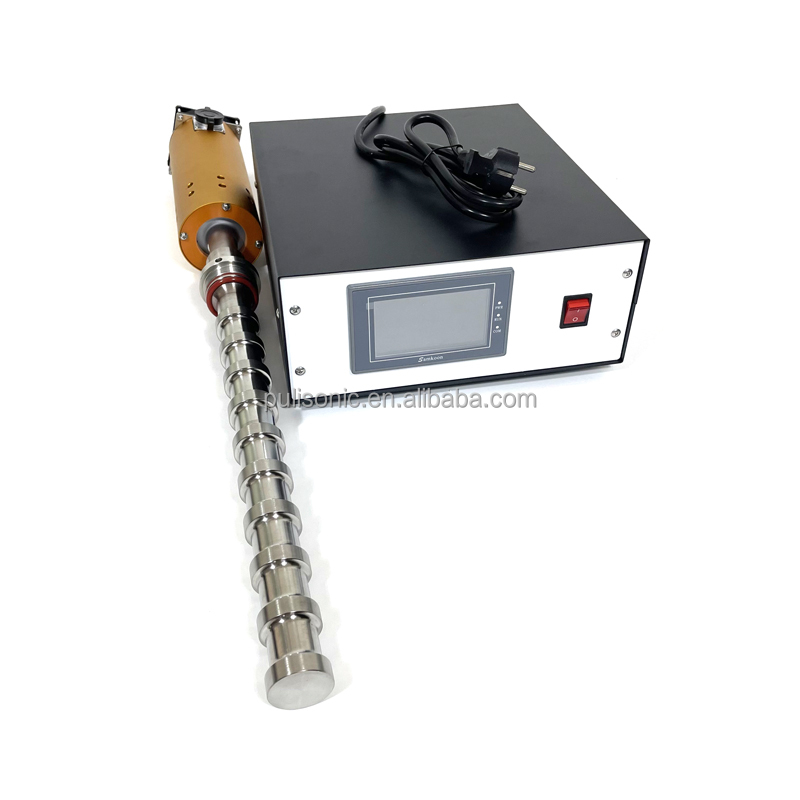 20K Ultrasonic Sonochemistry Device Titanium Alloy Reactor for Homogenizing Dairy Products Edible Oils and Beverage Ingredients