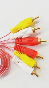 सेट-टॉप बॉक्स के लिए 3rc-3rca ऑडियो वीडियो केबल