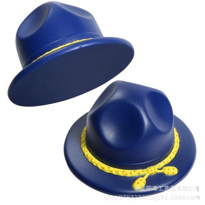 Pu Fidget <b>Hat</b> Toy With Yellow <b>Band</b> For Kids Age 8 To 13 Years Unisex Stress Relief Plaything - Product Image 1