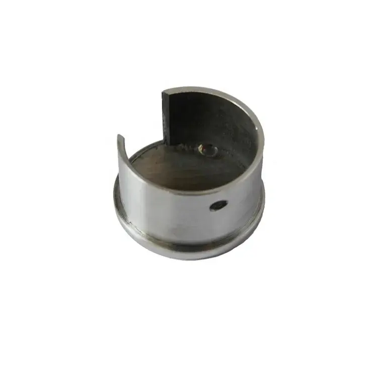 Stainless steel pipe fitting round single end cap