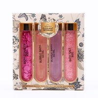 Kit de bain pour femmes, savon végétalien de luxe relaxant en papier, sels de bain douche, gel moussant pour le corps, coffret cadeau