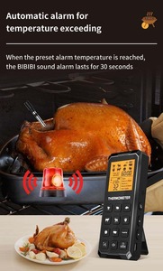 Termometer daging <span class=keywords><strong>Digital</strong></span>, alat pengukur suhu panggang makanan tunggal tahan air baca instan <span class=keywords><strong>Digital</strong></span> - Product Image 3