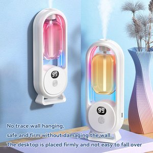 Difusor de Aromas Recargable Más Vendido, Difusor de Aceites Esenciales para el Hogar, Máquina de Aromas Ultrasónica de Pared y Escritorio - Product Image 4