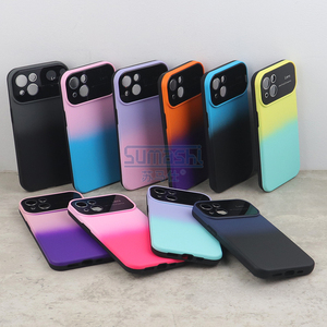 Colore sfumato <span class=keywords><strong>cover</strong></span> in vetro temperato custodia per iphone 16 15 16 15 14 13 12 11 <span class=keywords><strong>pro</strong></span> max per samsung per <span class=keywords><strong>huawei</strong></span> per oppo - Product Image 2