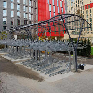 Bonne conception Rue simple Publicité intelligente Urbain <span class=keywords><strong>Métal</strong></span> Jardin <span class=keywords><strong>Vélo</strong></span> Parking Stockage extérieur <span class=keywords><strong>Abri</strong></span> - Product Image 5