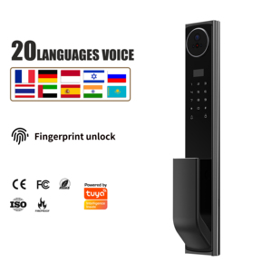 <span class=keywords><strong>2025</strong></span> tuya wifi thông minh nhôm khóa HD Camera vân tay điều khiển bằng giọng nói tự động-khóa an ninh xử lý đối với trang chủ - Product Image 2