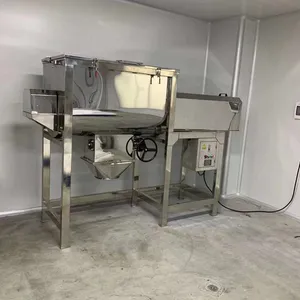 Yeto 10-500l Roestvrijstalen Industriële Droge Kleine Albumen Voedselpoeder Spiraalvormige Lint Mixer Agitator Machine Prijs