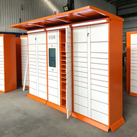 Fabricant de casiers à colis intelligents à vendre – Casiers intelligents extérieurs démontables pour livraison et récupération express en libre-service
