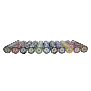 <span class=keywords><strong>Jetons</strong></span> de poker en argile personnalisés avec impression laser 14g pour casino, jeux de hasard, Baccarat, Blackjack - Product Image 5