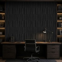 Promotion Usine : Panneau Mural Décoratif PVC Moderne 3D Gaufré Esthétique Étanche 50x50cm pour Appartement et Réception d'Entreprise