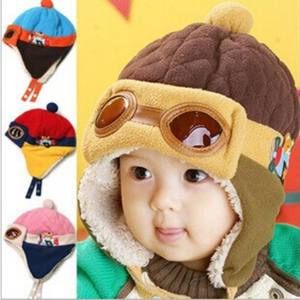 All'ingrosso cappello Bomber invernale caldo fodera in lana per bambini paraorecchie pilota Lei Feng cappello per bambini ragazzi <span class=keywords><strong>2</strong></span>-4 anni cappello russo - Product Image 2
