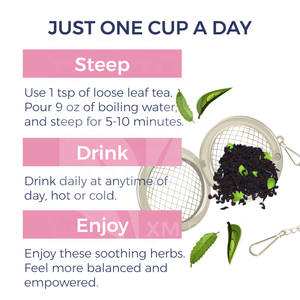 Hormone Balance Tea-Soporte de <span class=keywords><strong>hormonas</strong></span> herbales <span class=keywords><strong>naturales</strong></span> <span class=keywords><strong>para</strong></span> el alivio de <span class=keywords><strong>la</strong></span> <span class=keywords><strong>menopausia</strong></span> - Product Image 3