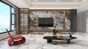 Premium personnalisé 600x1200mm blanc veiné marbre carrelage brillant porcelaine pierre pour Hall <span class=keywords><strong>salle</strong></span> <span class=keywords><strong>de</strong></span> bain Villa école mur sol moderne - Product Image 6
