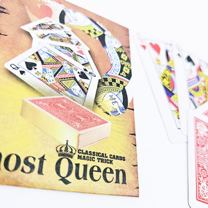 G1383 The Phantom Queen, accesorios de magia Kingmagic, barajas de cartas, técnicas de póker, actuaciones en festivales. - Product Image 3