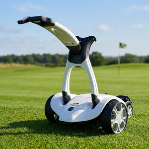 Industrial Caddytrek X9 Remote Control Electric Golf Cart 400W Motor <b>24V</b> Rechargeable Lithium <b>Battery</b> 8km/h Speed 30kg Capacity - Product Image 2